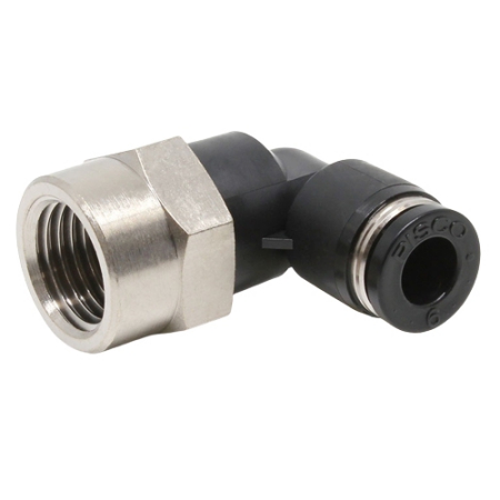 Đầu nối khí nén - khớp nối dạng khuỷu tay nữ Pisco PLF6-N2U Đầu nối khí nén - khớp nối dạng khuỷu tay nữ Pisco PLF6-N2U